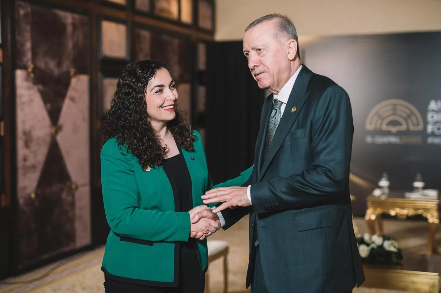 Osmani falënderon Erdoğanin dhe popullin turk për mbështetjen ndaj Kosovës